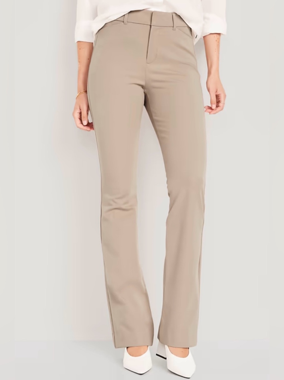 High Wasted Pixie Flare Pants